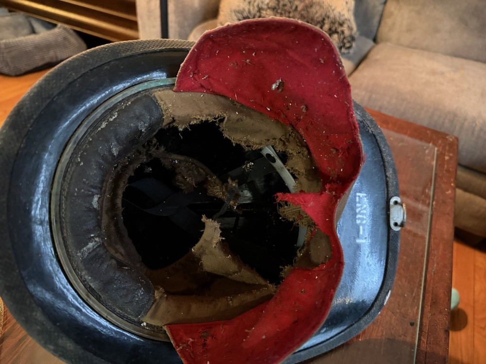 Vintage Fire Helmet