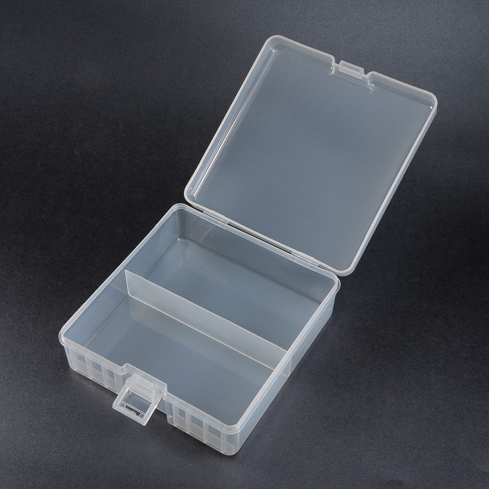 Portable Storage Box Protective Container Transparent for AAA/AA/C/D/9V Battery