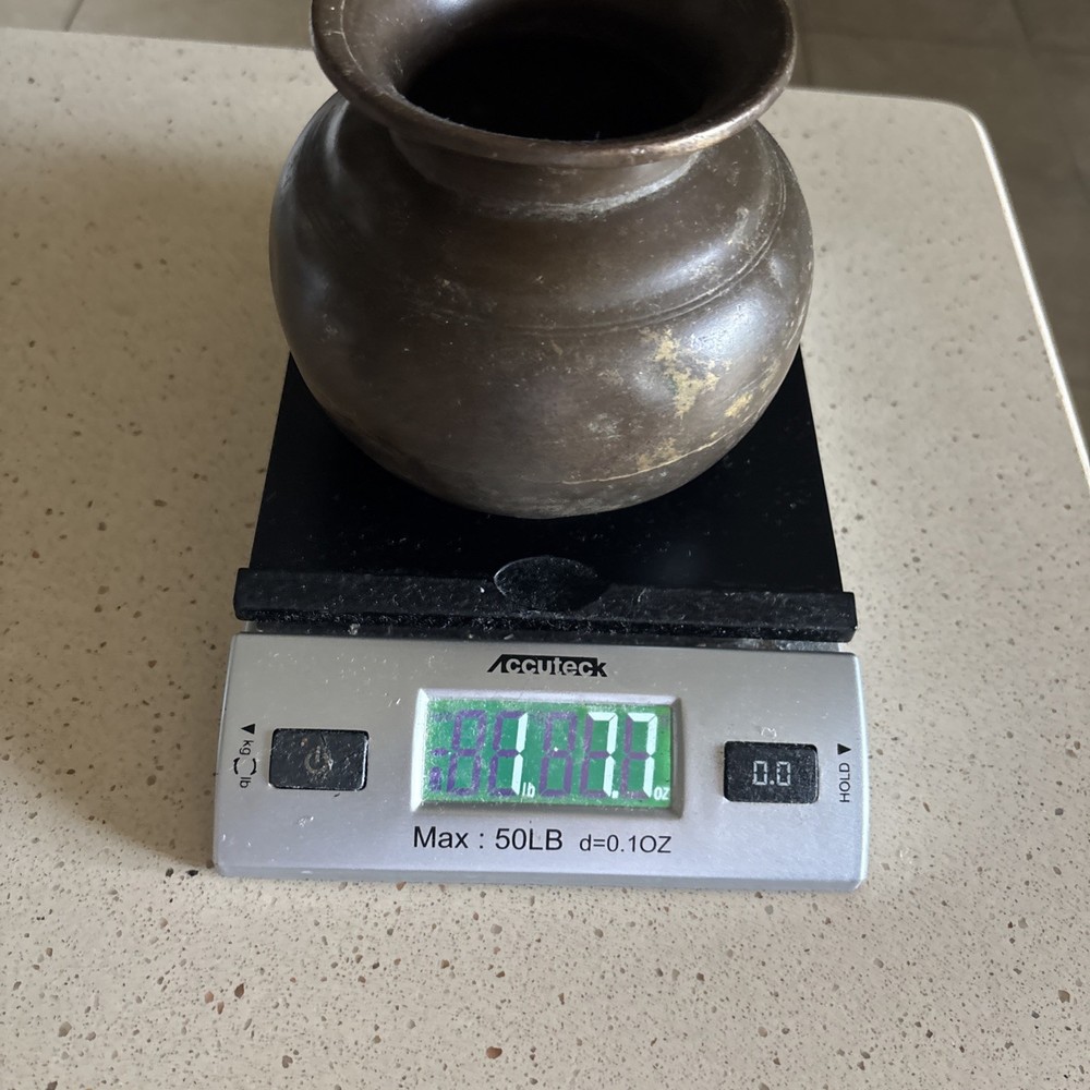 Vintage Brass Solid Engraved Handcrafted Fine Quality Water Pot & More
