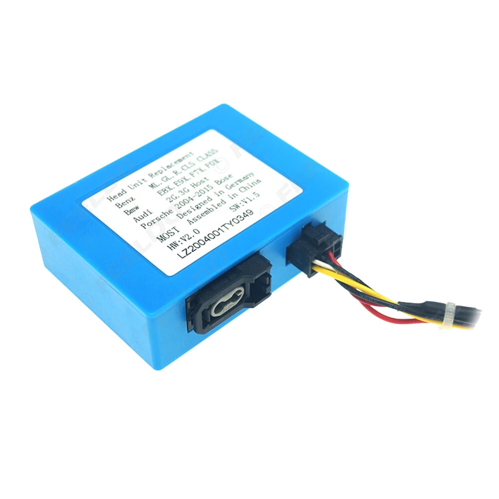 Fibre Optic Retention For Mercedes CLS C218 E-Class SLK MOST Amp Decoder Adaptor