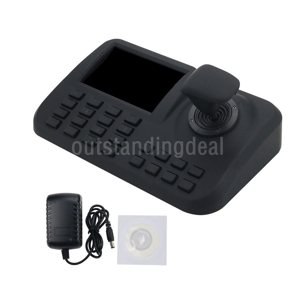 ASJ-1009W 3D IP PTZ Controller CCTV PTZ Keyboard Controller Joystick 5" Screen