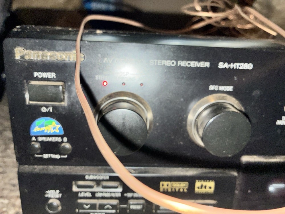 Vintage Panasonic Stereo Receiver Sa-ht280