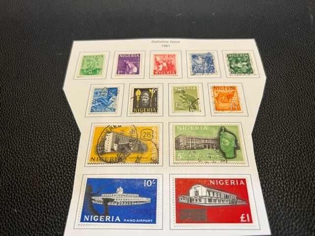 Nigeria 101-113 mostly used