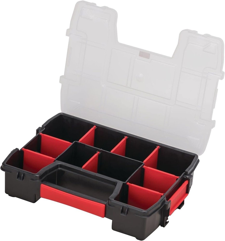 Craftsman Small Storage Organizer, 10 Compartment, Plastic XL Organizer