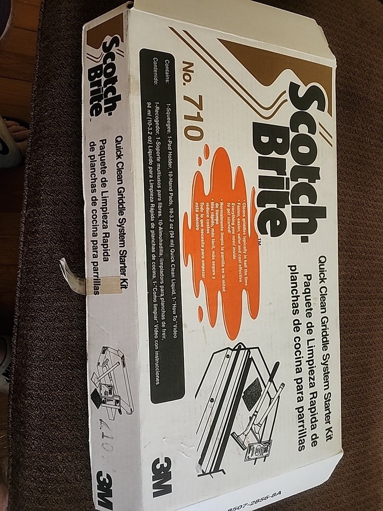 3M 710 Quick Clean Griddle System Starter Kit