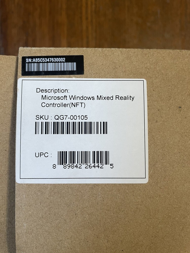 Microsoft Windows Mixed Reality Controller (NFT)