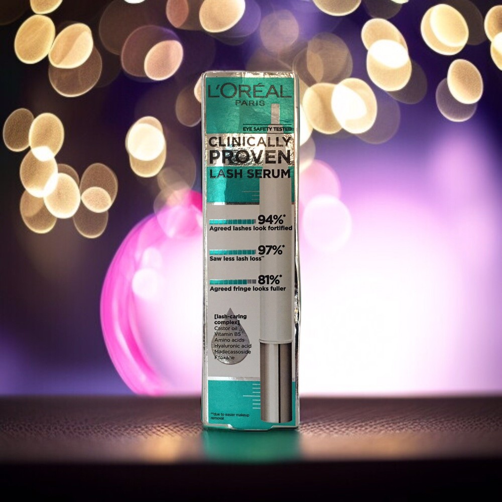 L'Oreal Paris Clinically Proven Lash Serum for Stronger Thicker-Looking Lashes