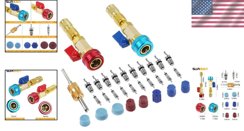 HVAC Tool Set for Refrigerant Systems