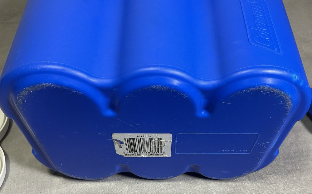 Coleman Cooler 12 Can Chiller Pack With Ice Pack BLUE