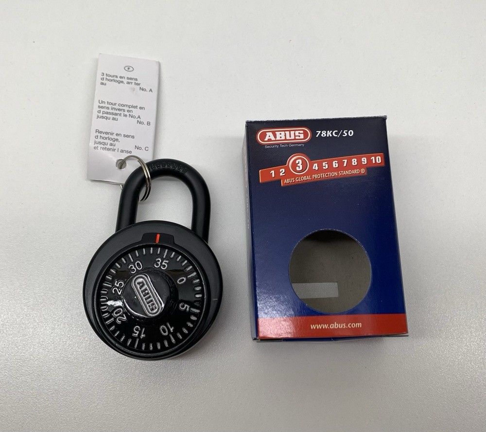ABUS Combination Padlock 78KC/50