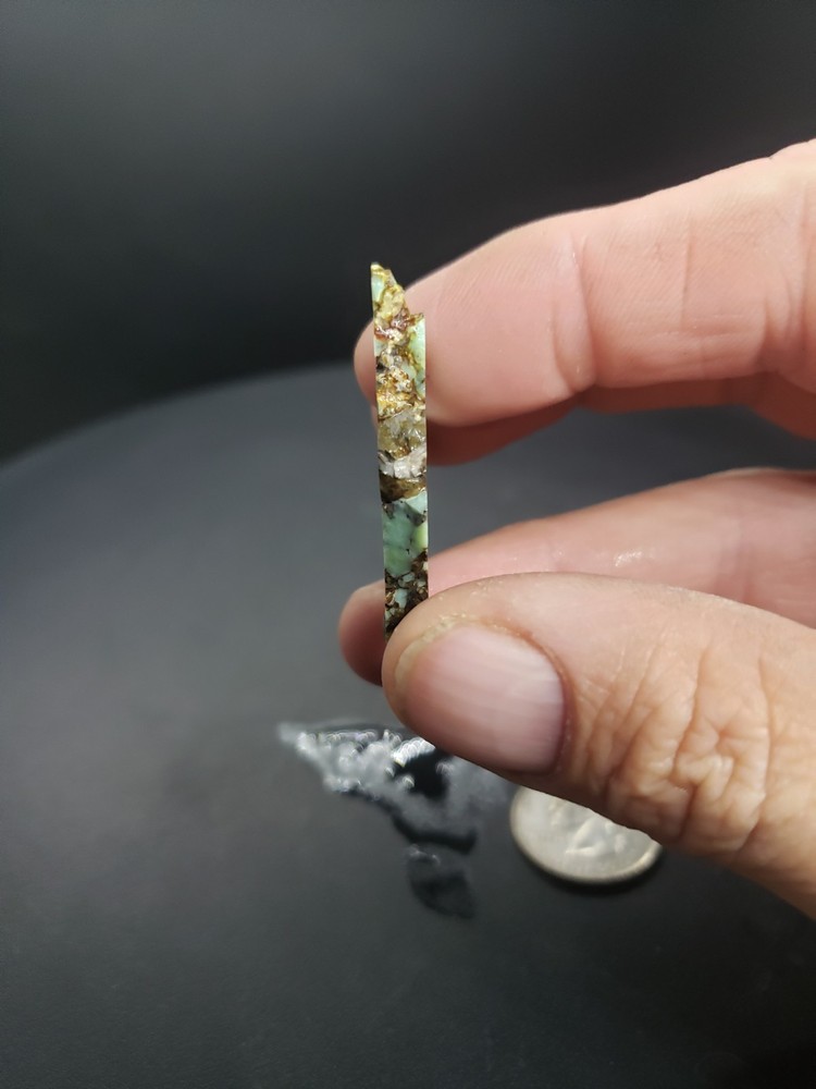 Frog Blossom Variscite Slab