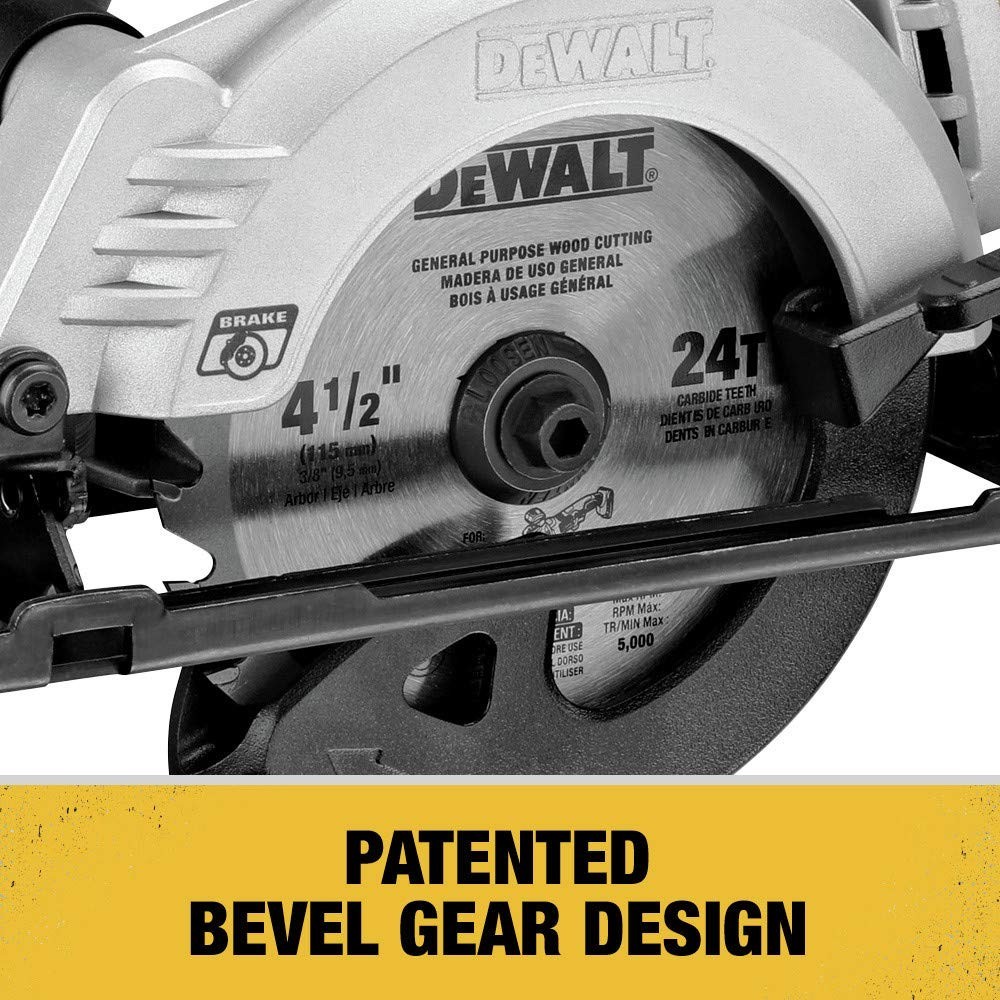 DEWALT ATOMIC 20V MAX Circular Saw, 4-1/2-Inch, Tool Only (DCS571B)