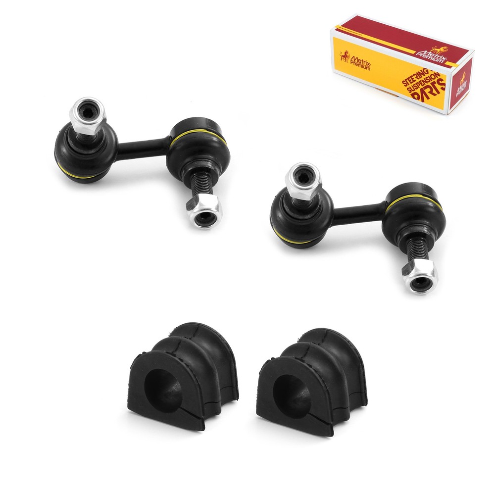 Front Sway Bar Link & Stabilizer Bar Bushing Kit for 2005-2020 Nissan Frontier