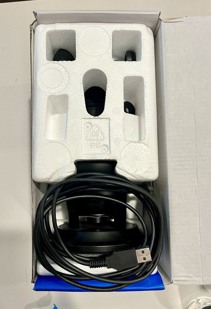 Blue Yeti USB Microphone Black Mute Button Adjustable Stand Volume Control