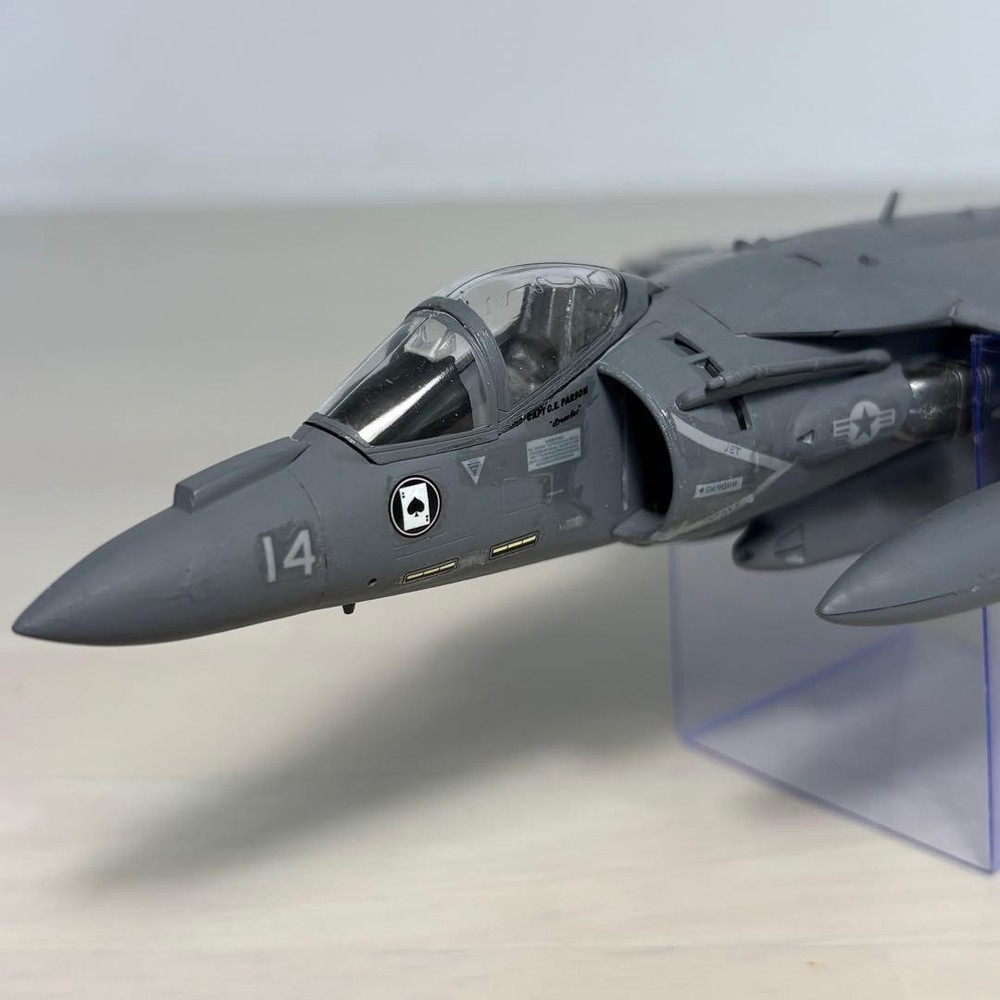 Assembled U.S.M.C Av-8B Harrier Ii Plus Plastic Model Completed 2 Japan