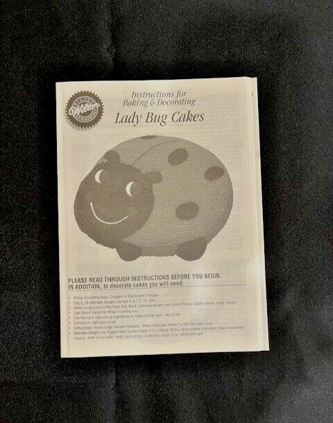 Wilton Lady Bug Aluminum Cake Pan 2105-3316
