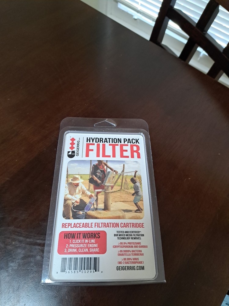 Geigerring Hydration Pack Virus Filter 100 Gal