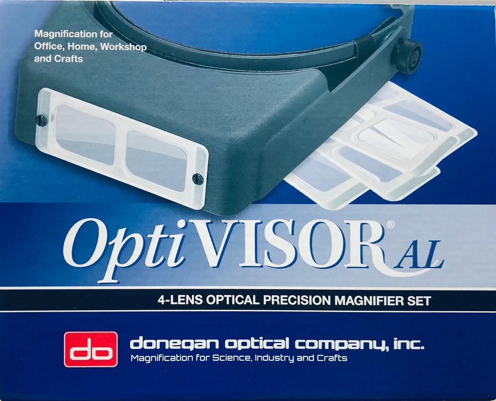 Optivisor ALS1 4 Lens Optical Precision Magnifier Set
