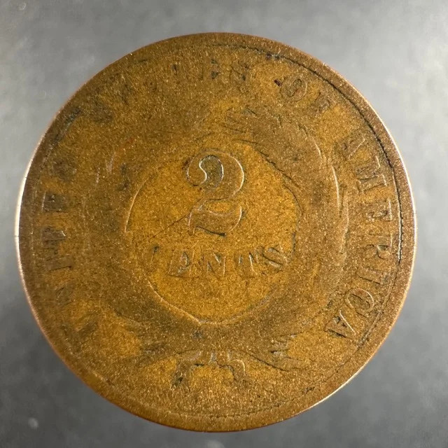 1868 Two Cent Piece