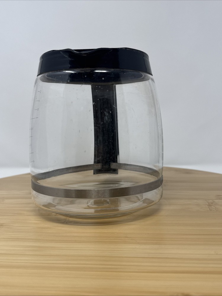 Cuisinart 12 Cup Programmable Coffee Maker Black Glass Carafe Tested Works