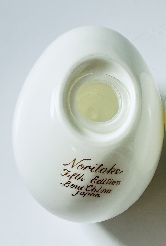 Noritake 1974 Easter Egg Basket Bone China Japan