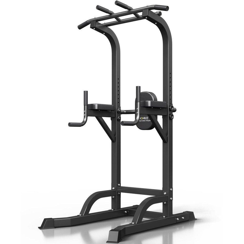 Power Tower Pull Up Bar and Dip Station, Multi-Function Home Gym, Strength Tr...