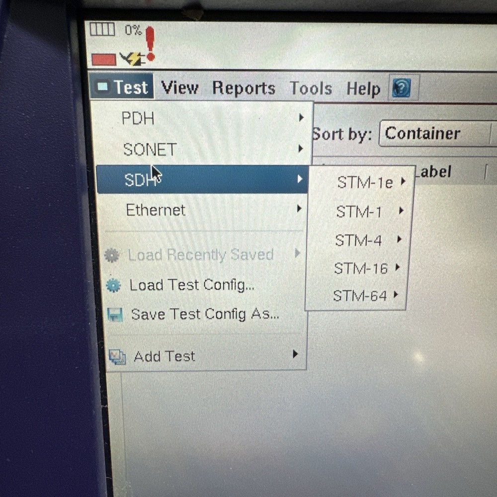 VIAVI/JDSU MT8000 With Bert Module