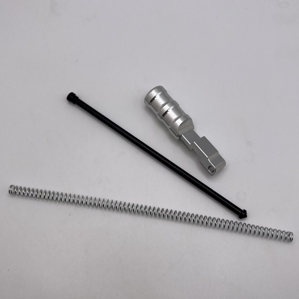 3 Pcs Combo kits for Ruger 10/22 Handle Auto Release Extended Magazine Silver