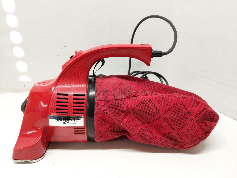 Dirt Devil Vacuum #103 Hand Held with Accessories, Tested Works