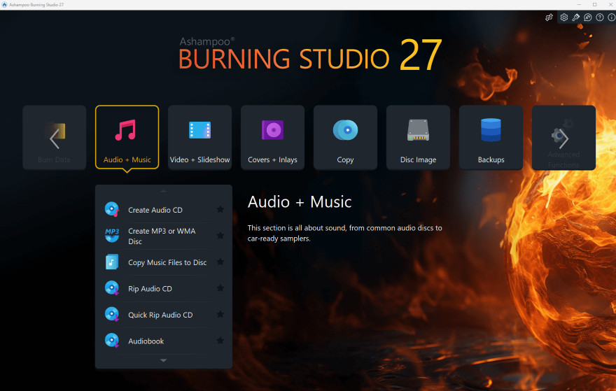 Burning Studio 27⁠ – Modern, Reliable, Future proof - High-end quality music.