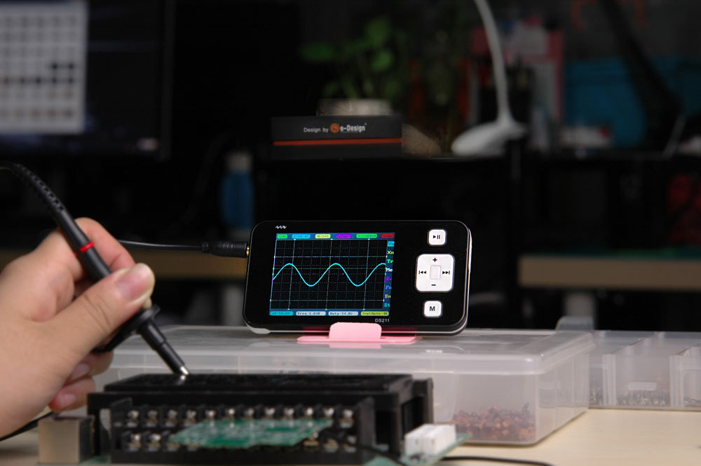 Nano DSO211 Pocket-sized Handheld Digital Storage Oscilloscope replace DSO201