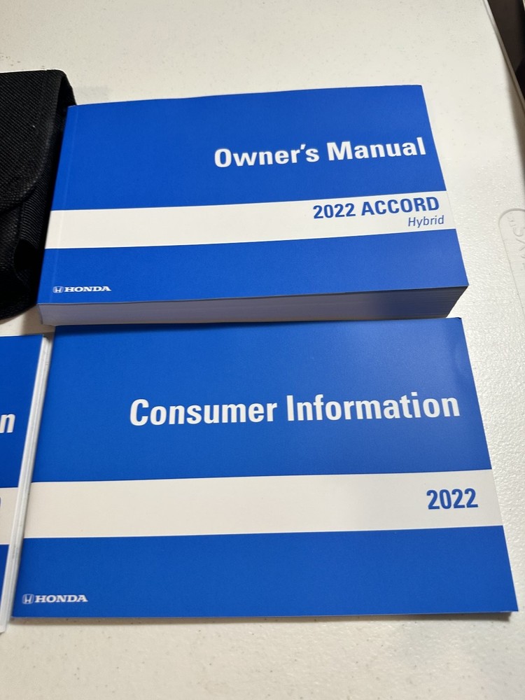 2022 Accord Hybrid Owner's Manual