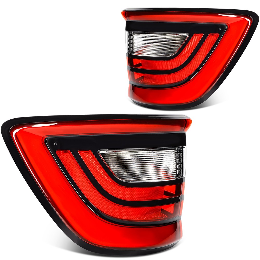 Pair Tail Lights Assembly Left+Right For 2014-2025 Dodge Durango Outer Full LED