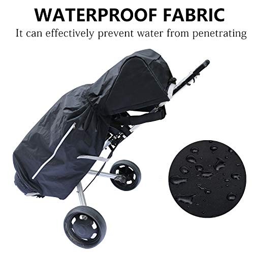 Golf Bag Rain Protection Cover for Golf Push Carts