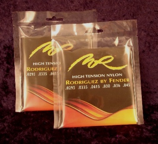 2 packs FENDER RODRIGUEZ CLASSICAL GUITAR STRINGS 29-45