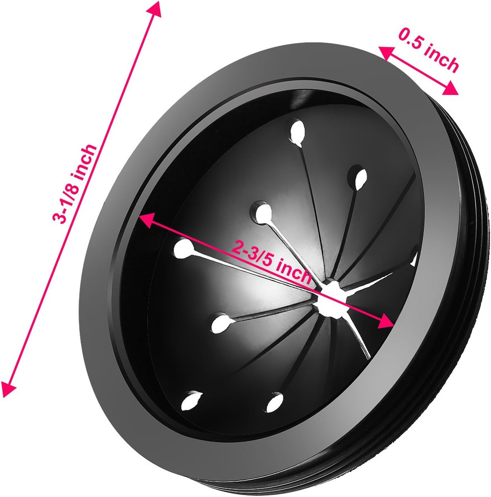 3 Pcs Garbage Disposal Splash Guards Sink Baffle Cover Disposal Replacement 3-1/