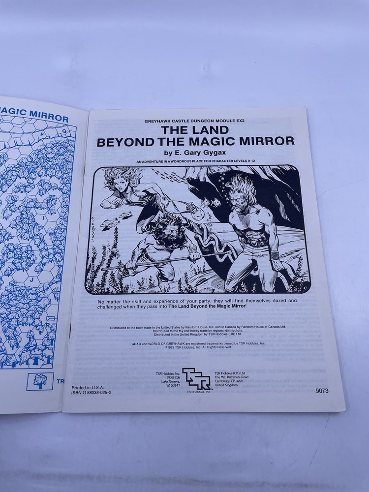 EX2 AD&D Module The Land Beyond the Magic Mirror Dungeons & Dragons TSR (1983)