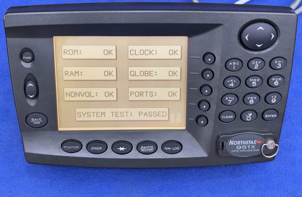 Northstar 951x DGPS / GPS Chartplotter Display - Fully Tested & Working