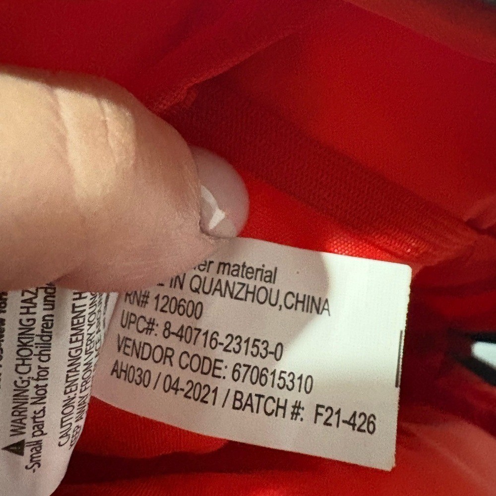 Marvel Bear Red and Blue Spider Backpack