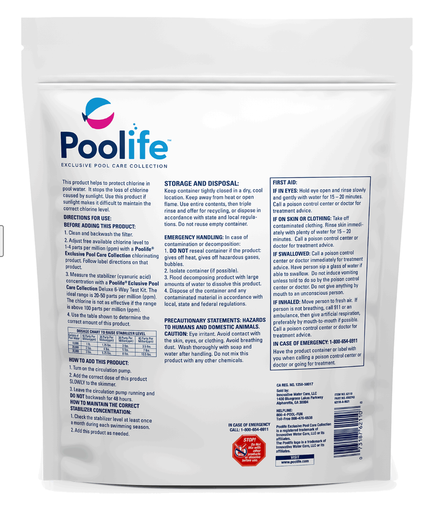 Poolife Stabilizer and Conditioner ( 4 lb ) ( 2 Pack )