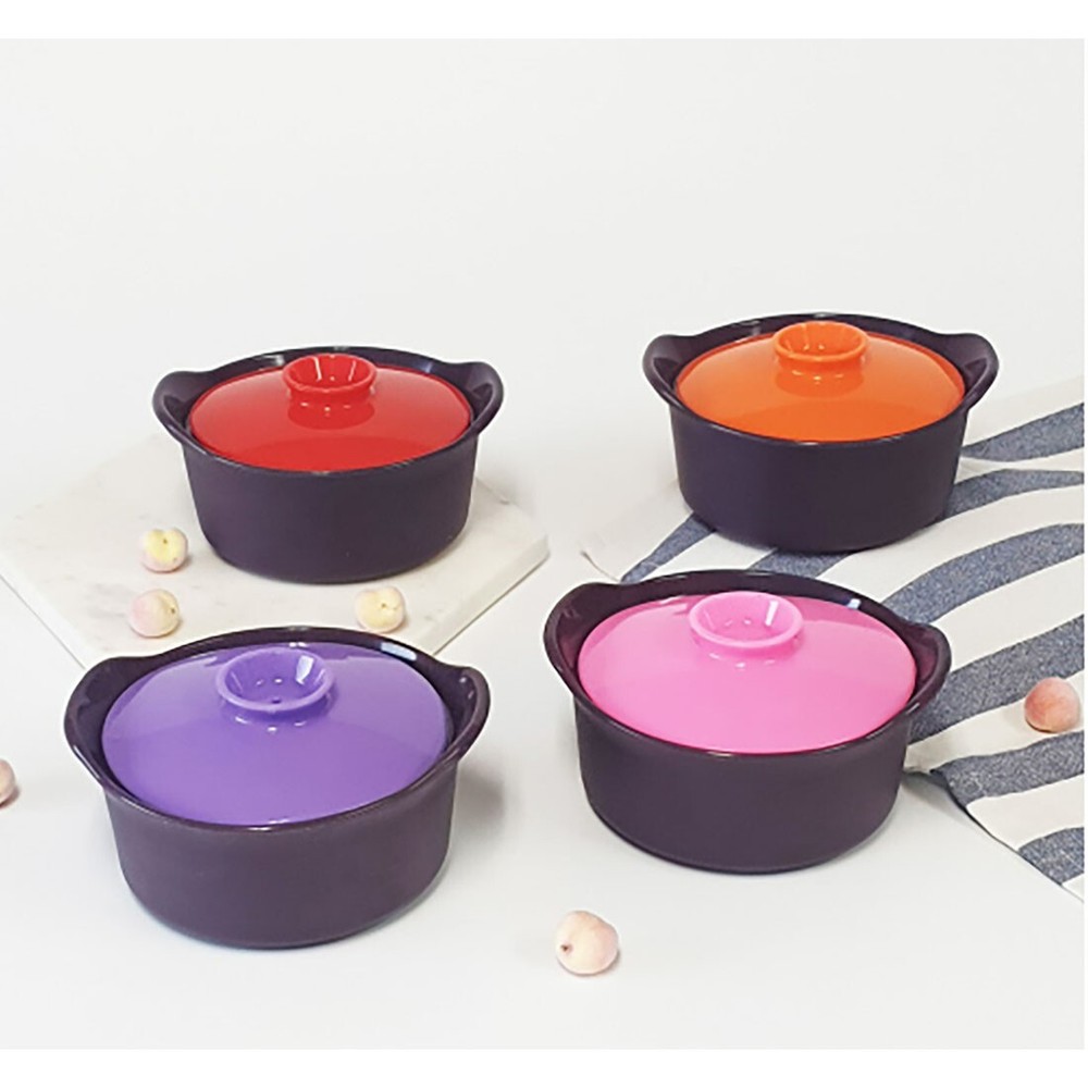 Pamire Silicone Microwave Egg Steaming Pot Steamer Egg Cooker (Pink)