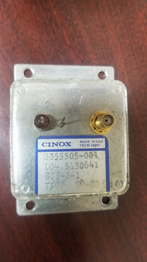 CINOX B355505-001 Microwave Amplifier?