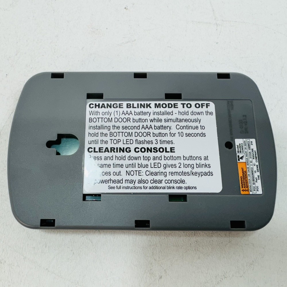 New Genie Universal Series Wireless Control Model # GUWWC2