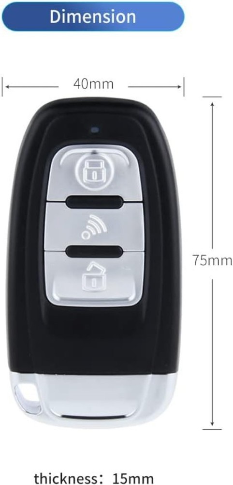 Smart Key PKE Car Alarm System with Remote Start