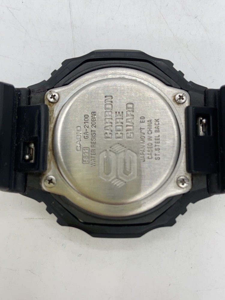 CASIO Quartz Wristwatch G SHOCK Digital Analog BLK BLK