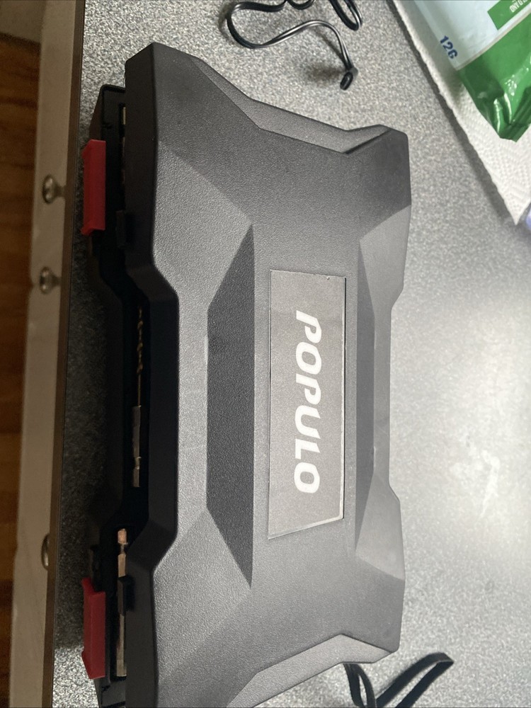 Populo electric Screwdriver And Toolkit - Screwdriver Does Not Work Needs Replac