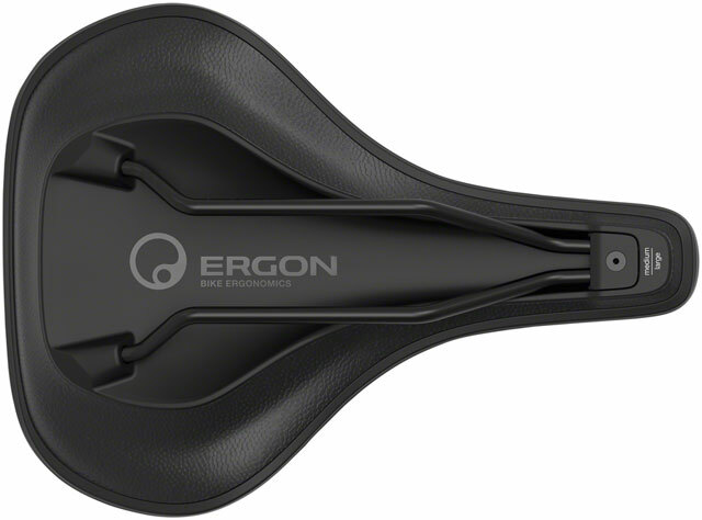 Ergon SC Core Prime Saddle - Black/Gray, Womens, Medium/Large