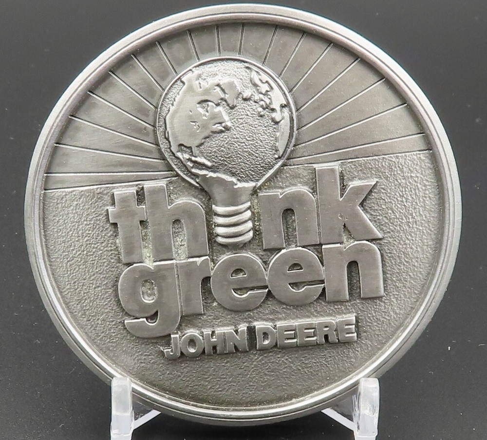 JOHN DEERE 1996 Think Green Belt Buckle