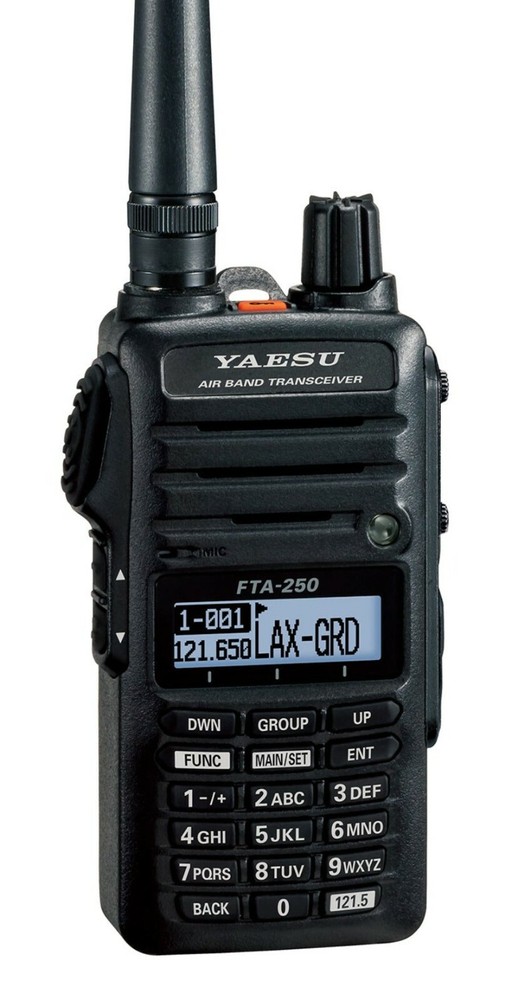 Yaesu FTA-250L Handheld Nav/Com Transceiver