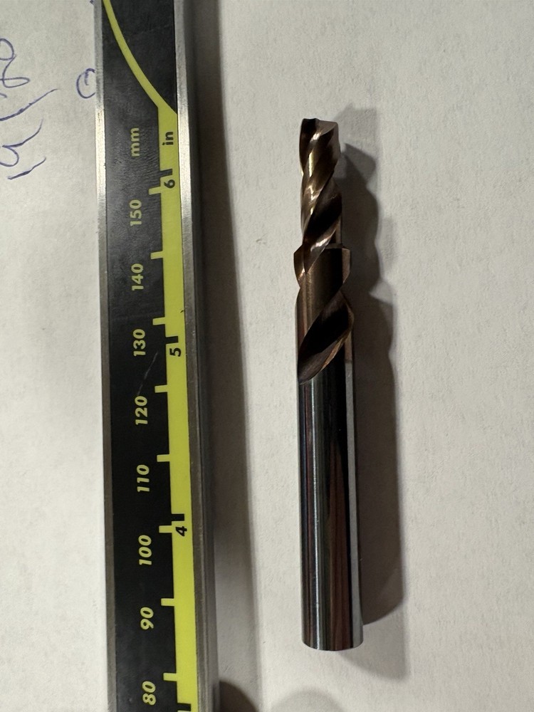 .22WMR FINISH REAMER SOLID CARBIDE WITH With .228 Roughing Drill